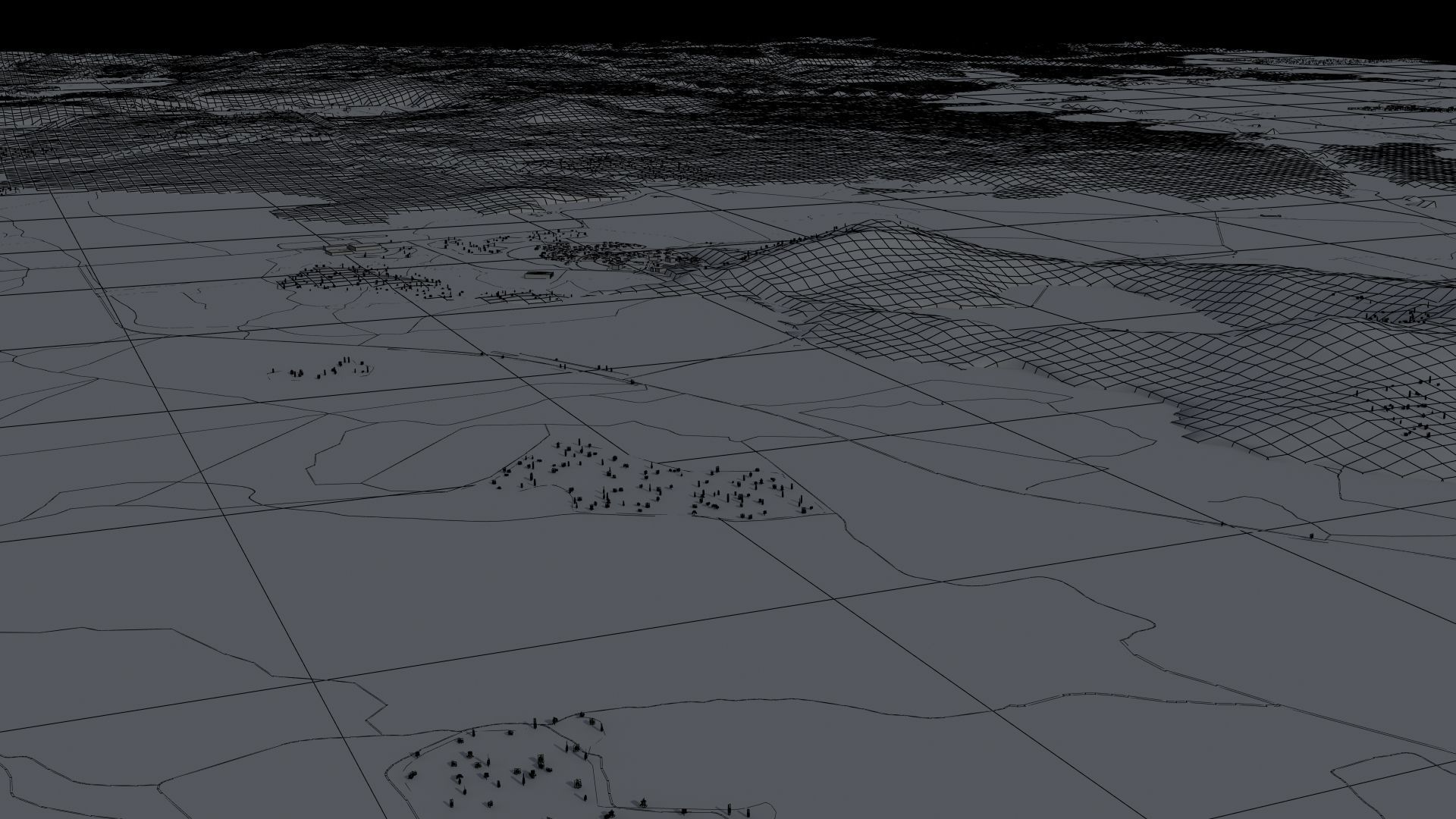 Golan Heights Israel Low-poly 3D model_54