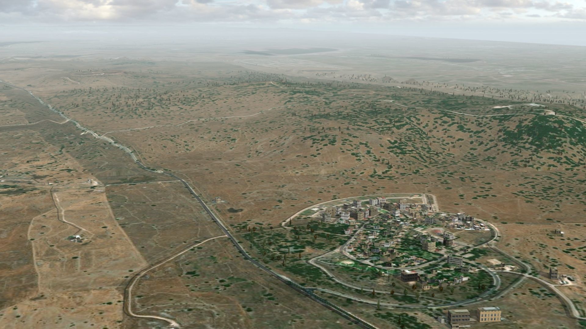 Golan Heights Israel Low-poly 3D model_21