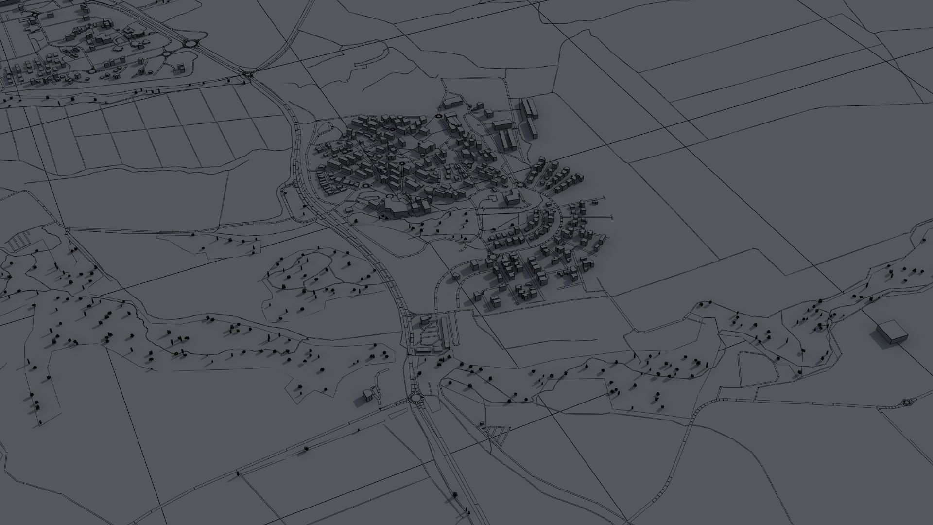 Golan Heights Israel Low-poly 3D model_10