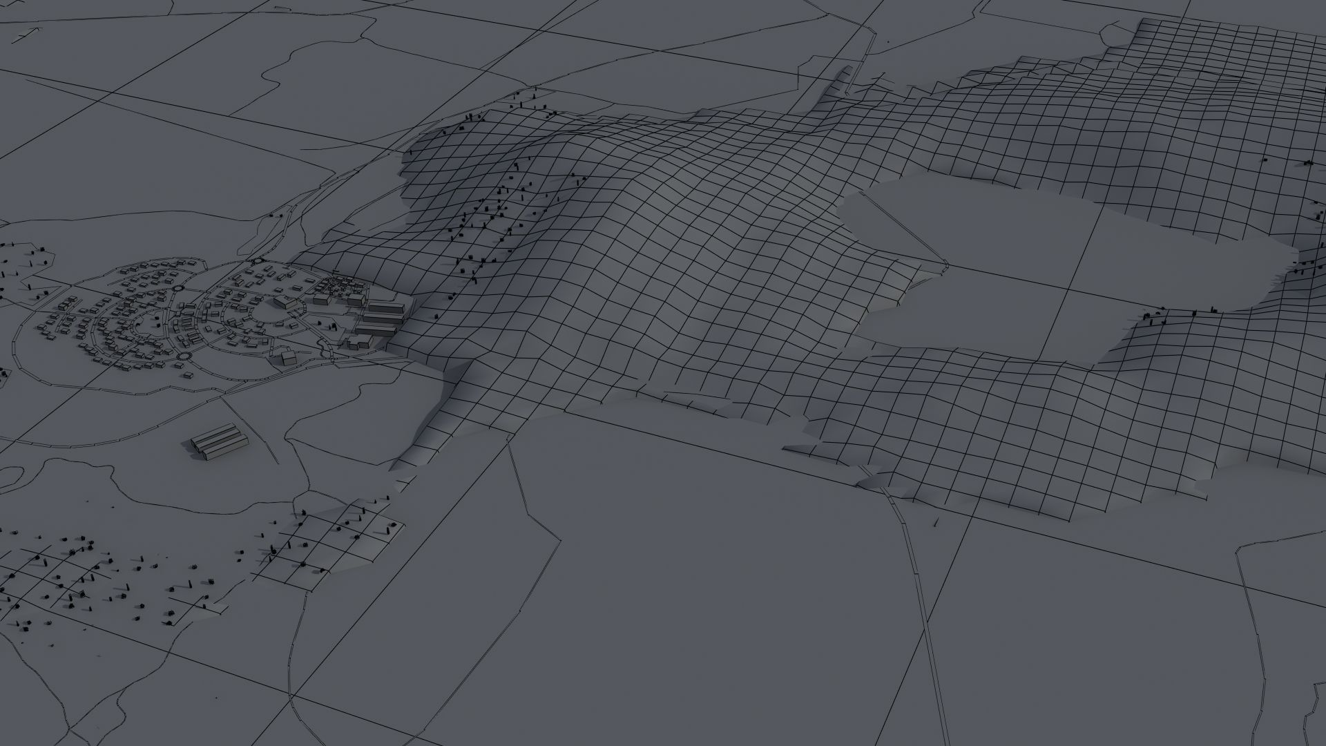 Golan Heights Israel Low-poly 3D model_34