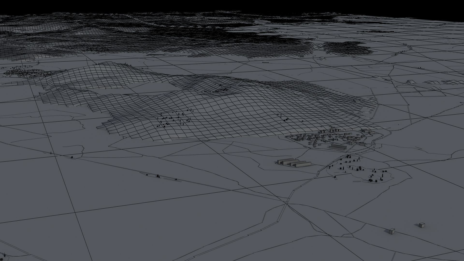 Golan Heights Israel Low-poly 3D model_52