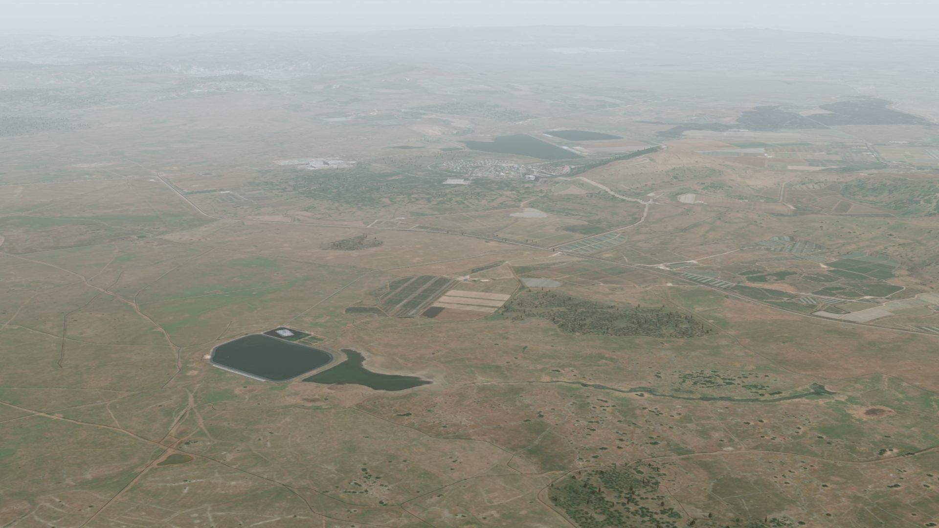 Golan Heights Israel Low-poly 3D model_29