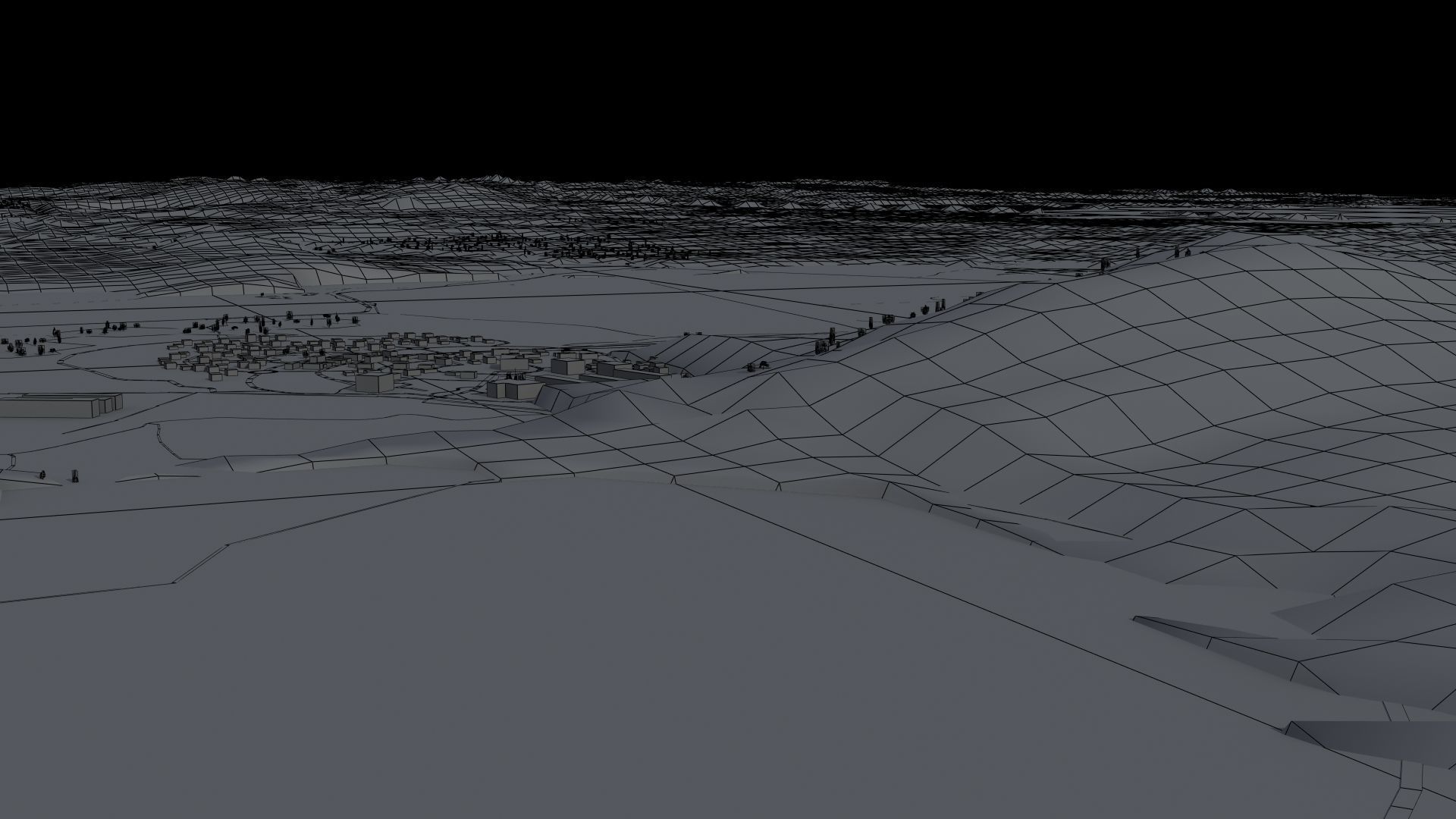 Golan Heights Israel Low-poly 3D model_43
