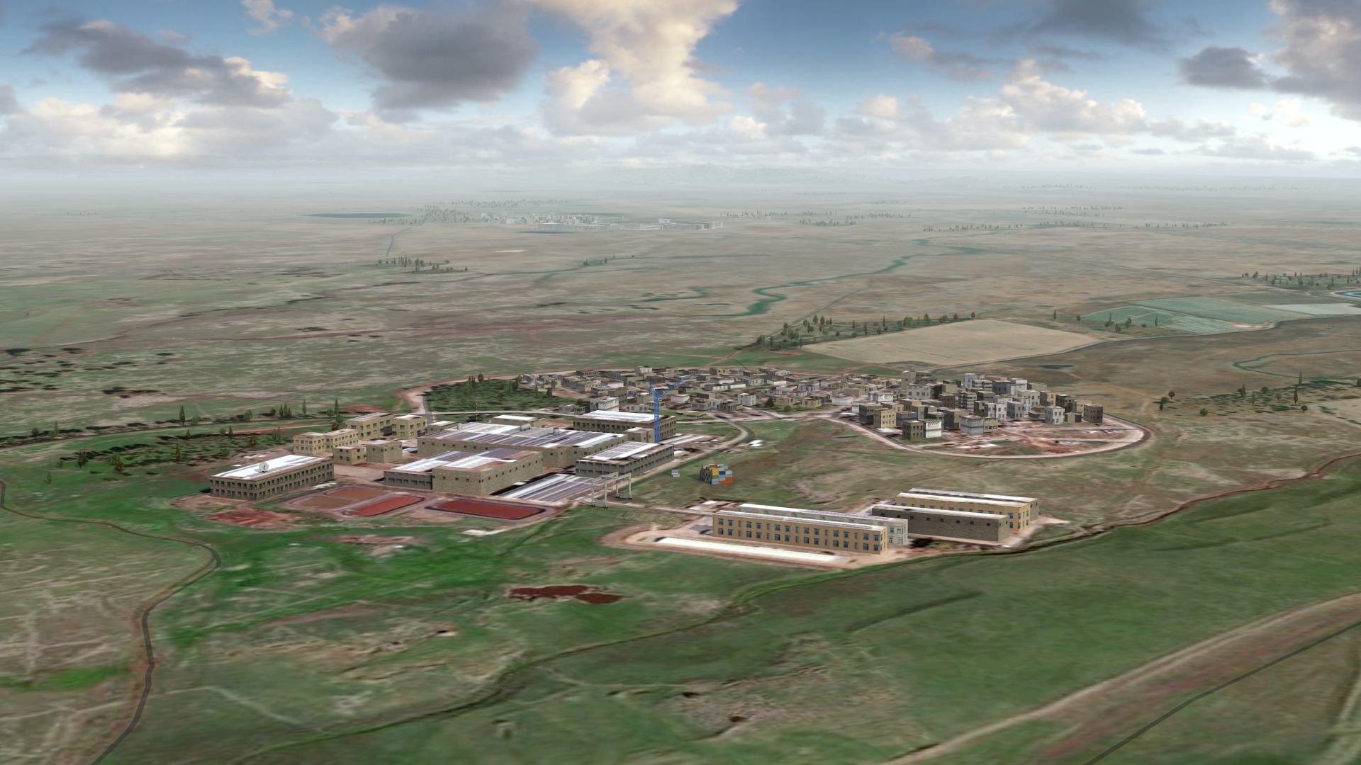 Golan Heights Israel Low-poly 3D model_18