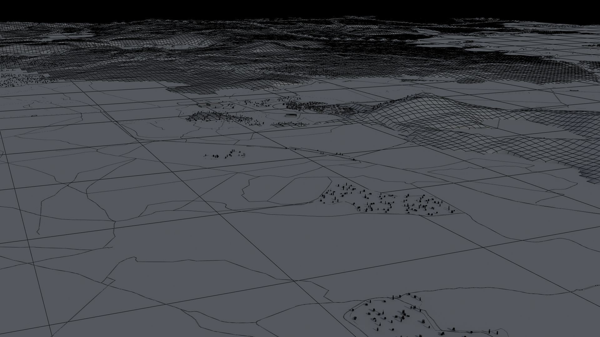 Golan Heights Israel Low-poly 3D model_55