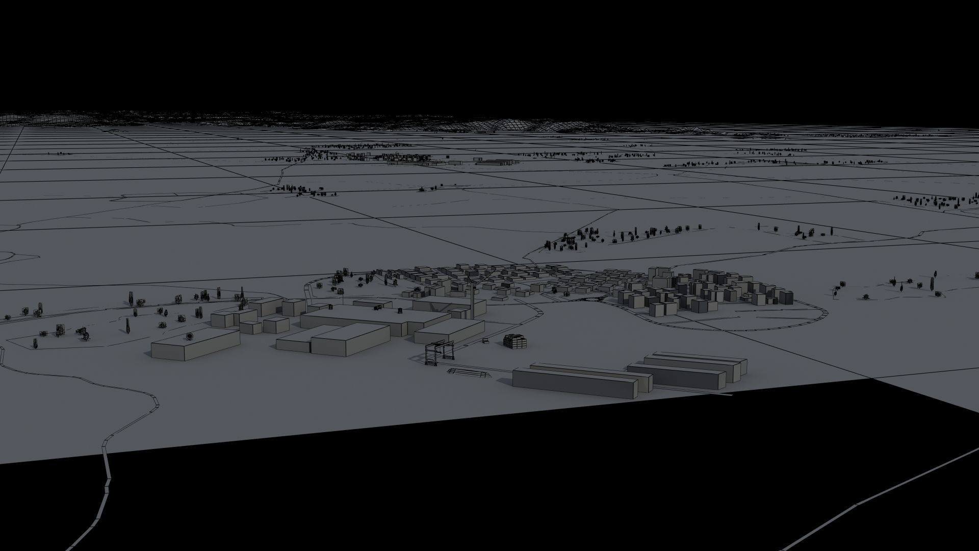 Golan Heights Israel Low-poly 3D model_44