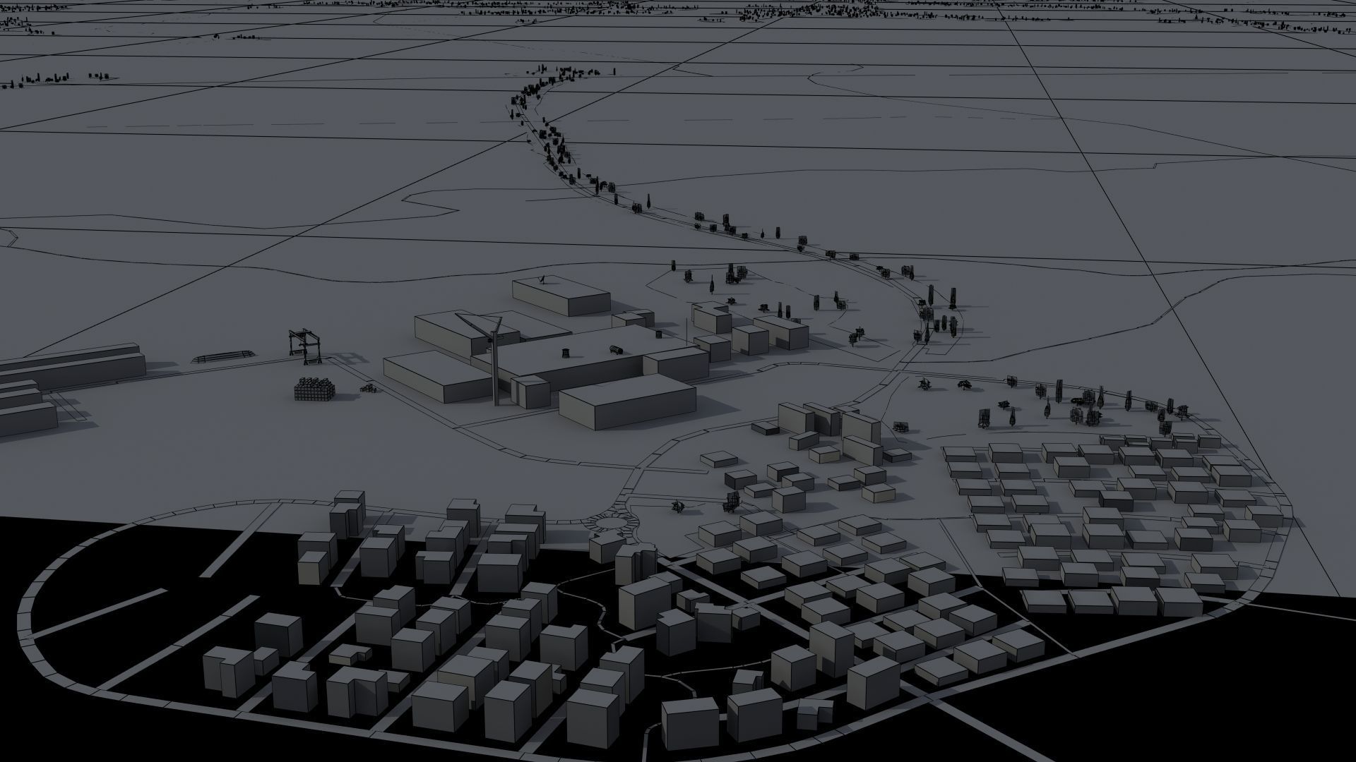 Golan Heights Israel Low-poly 3D model_33
