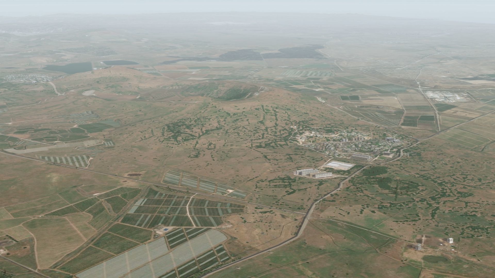 Golan Heights Israel Low-poly 3D model_26