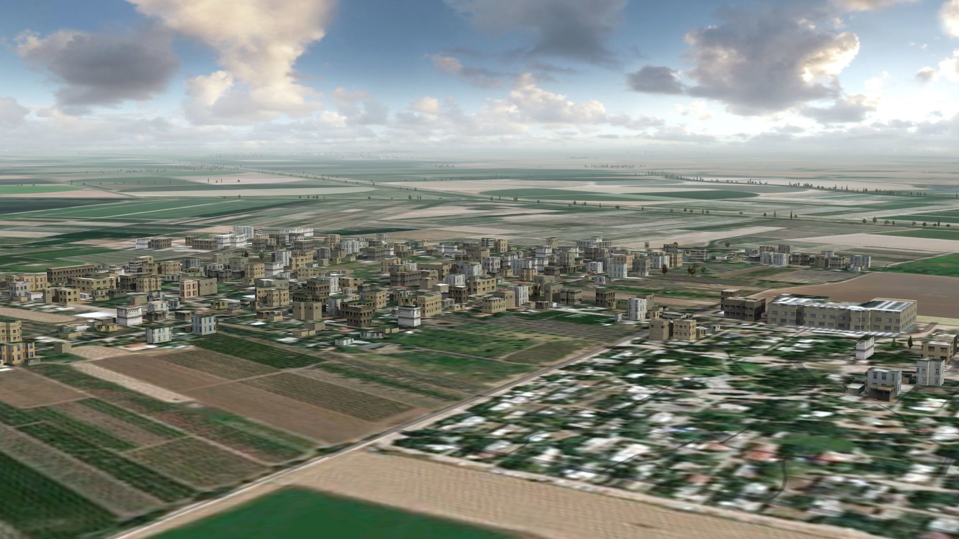 Golan Heights Israel Low-poly 3D model_14