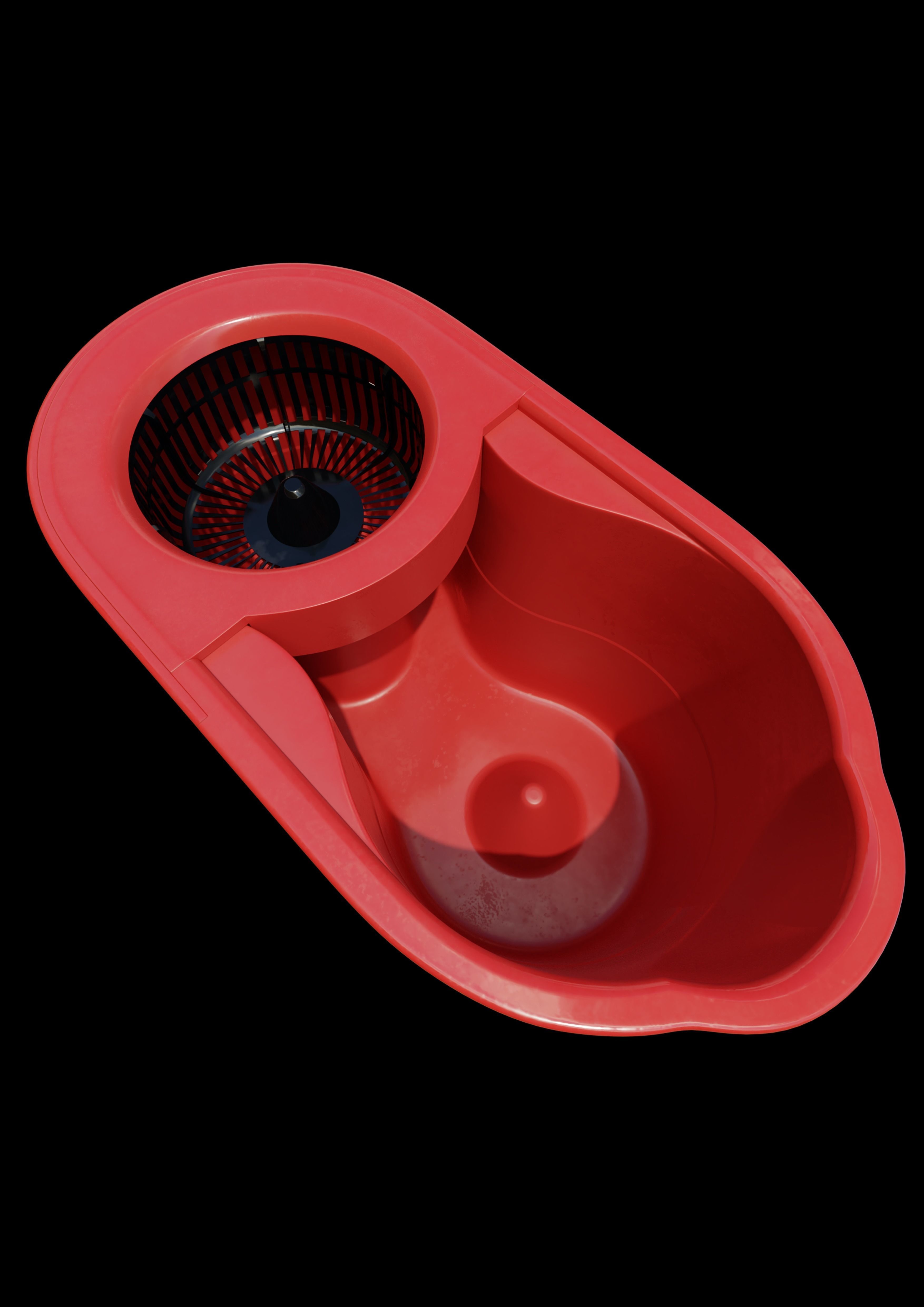 mop cleaner 3D model_7