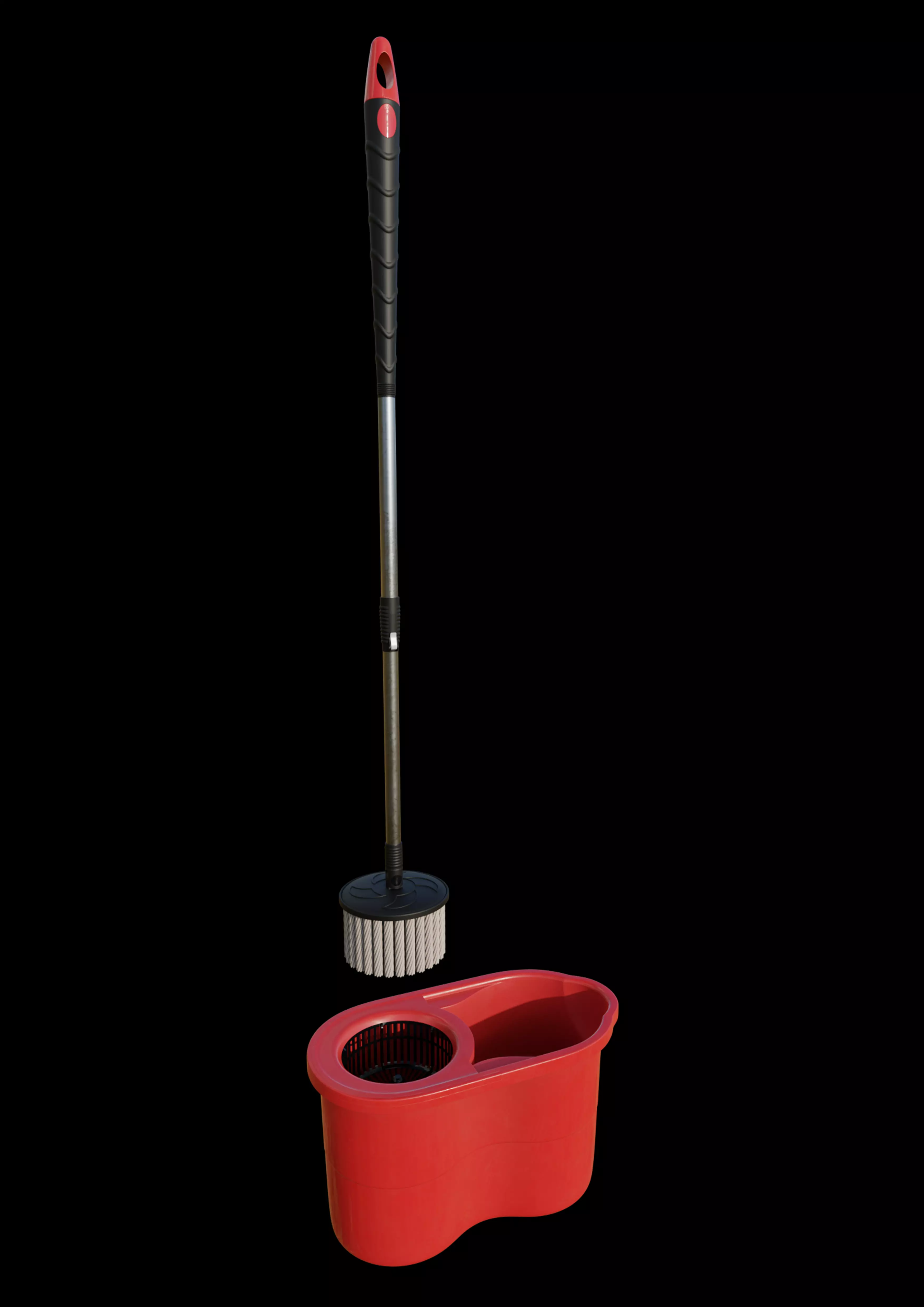mop cleaner 3D model_0