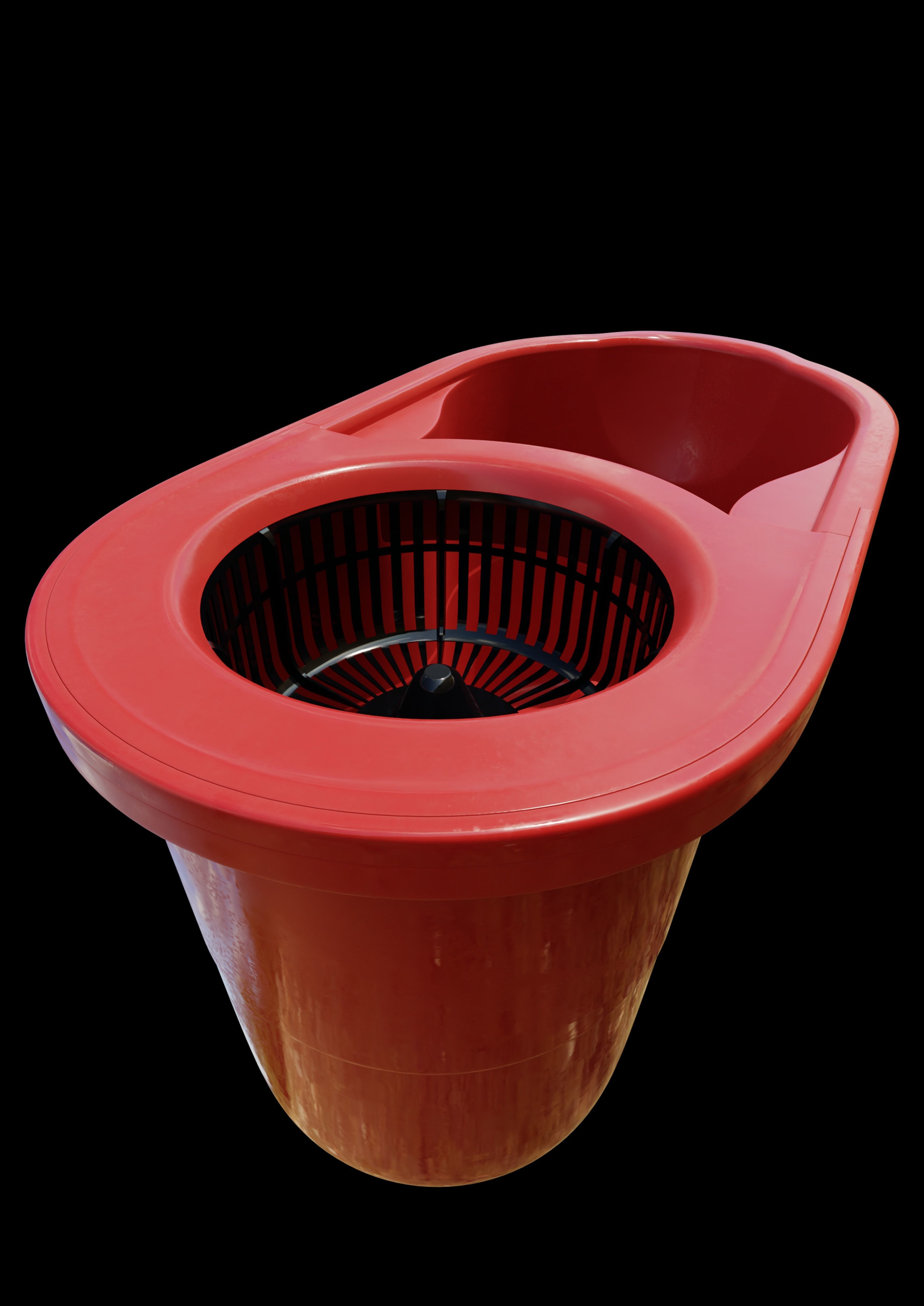 mop cleaner 3D model_8