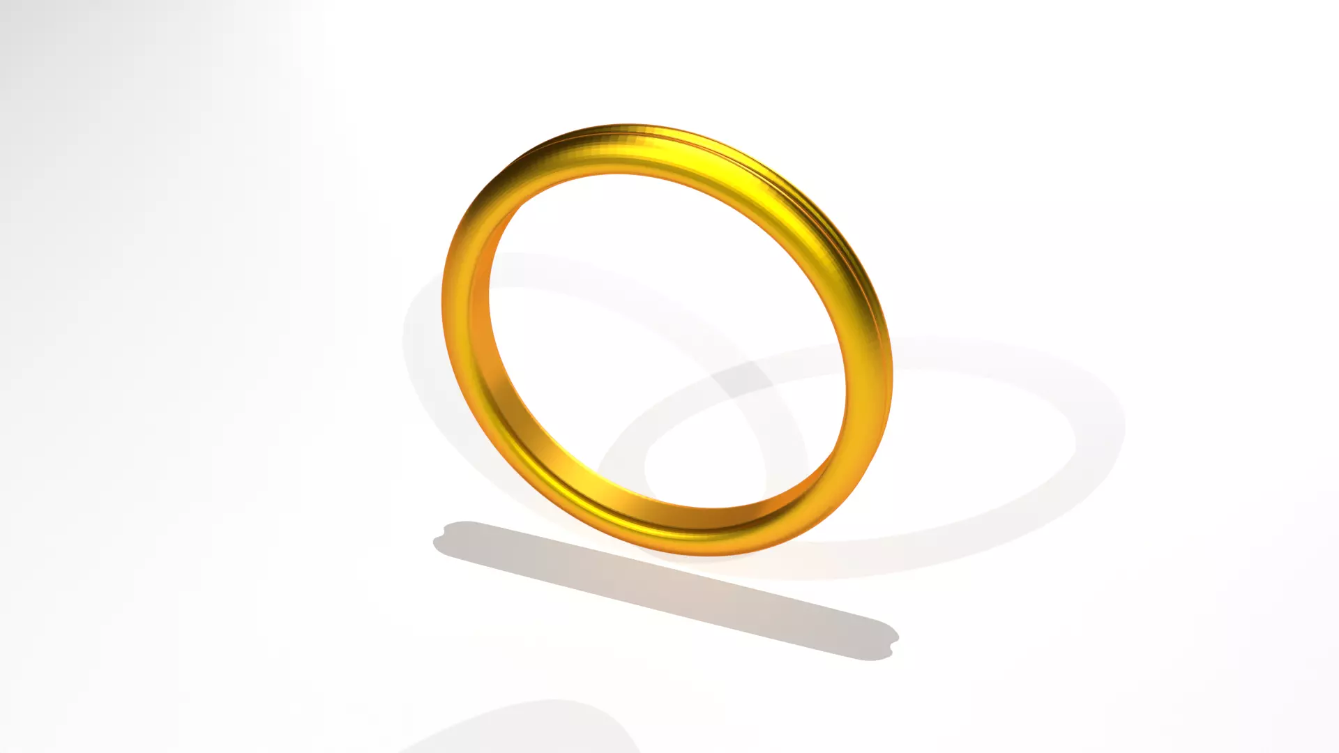 golden ring Free 3D model