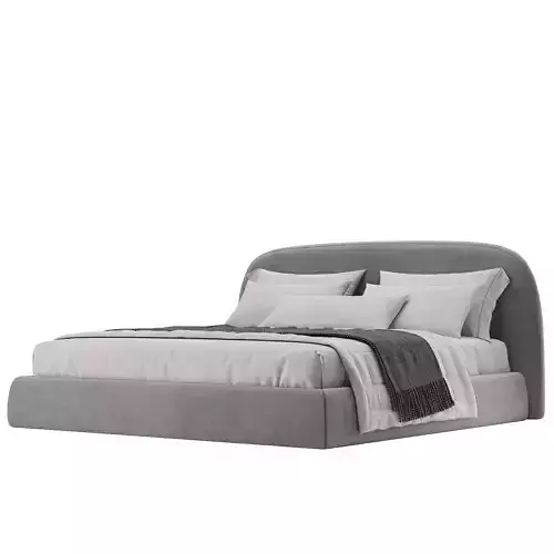 SOPHIE Fabric bed By Bodema