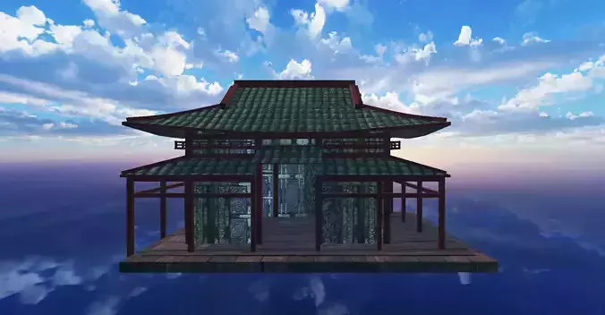Ancient Japanese Building Style 02