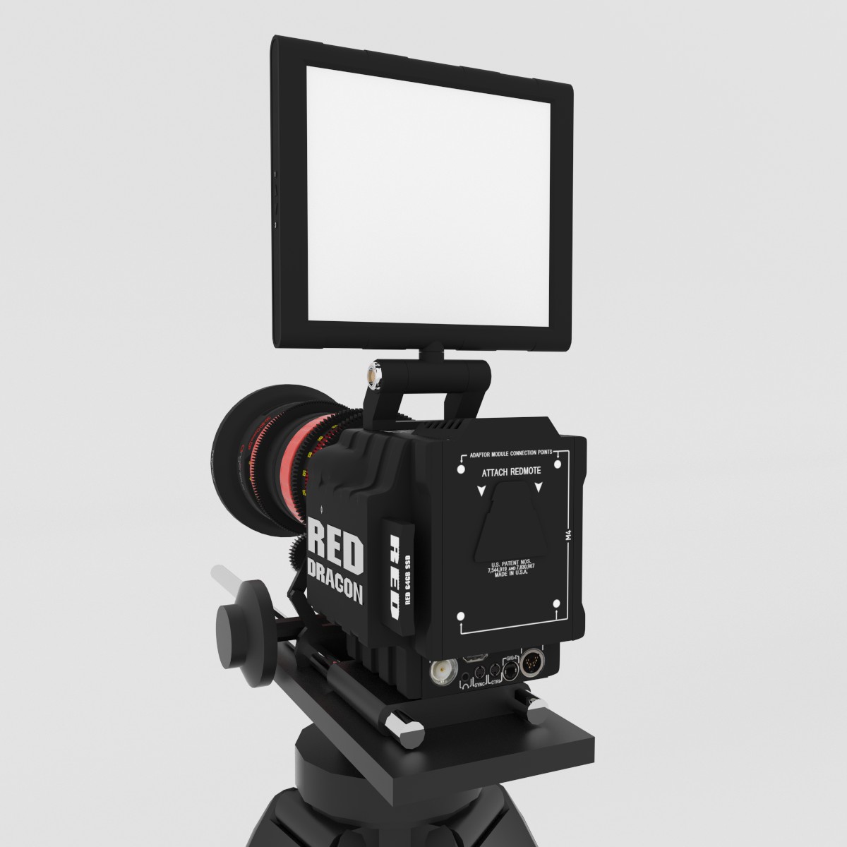 RED DRAGON 6K Angenieux Optimo DP 30-80mm T2 8 3D model_4