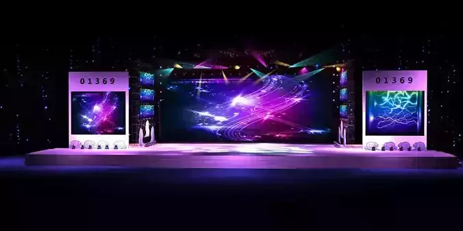 Concert party carnival stage 91