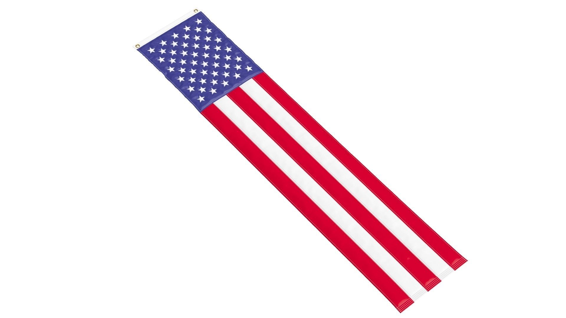 American Flag Pulldown 3D model_8