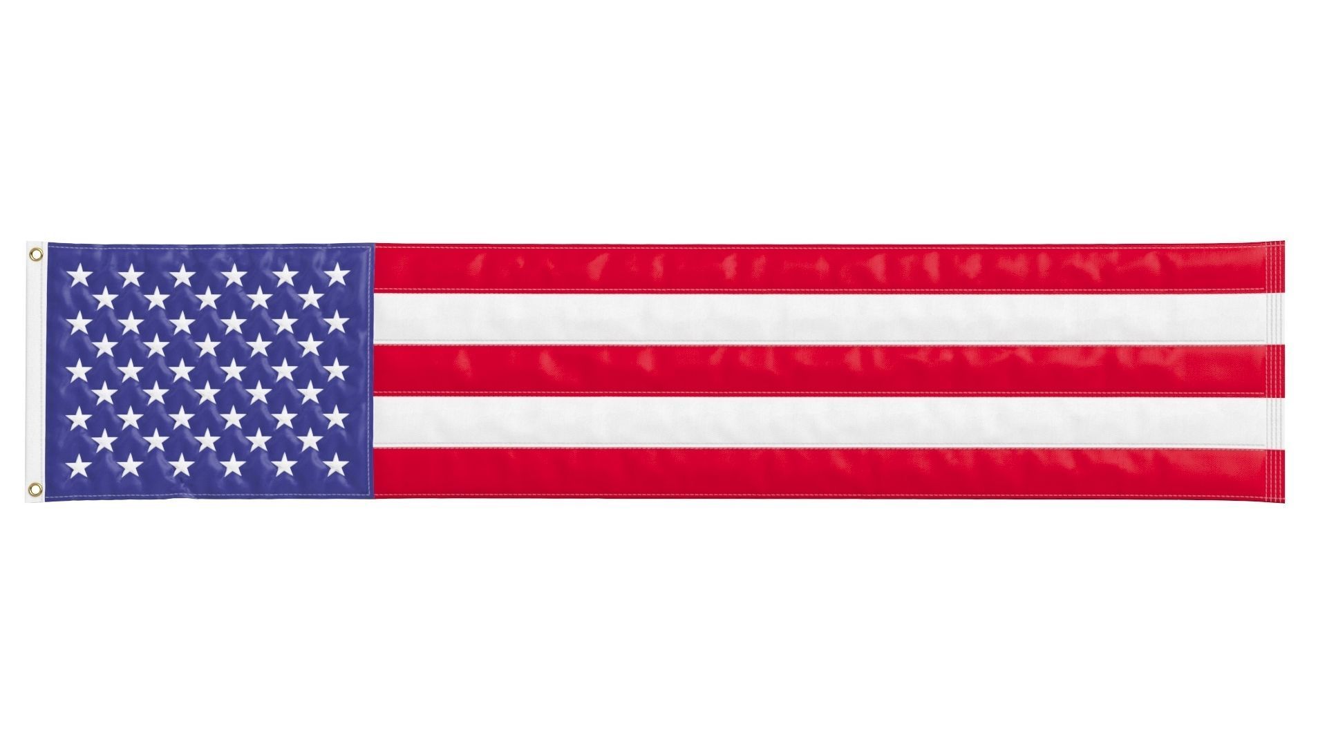 American Flag Pulldown 3D model_9