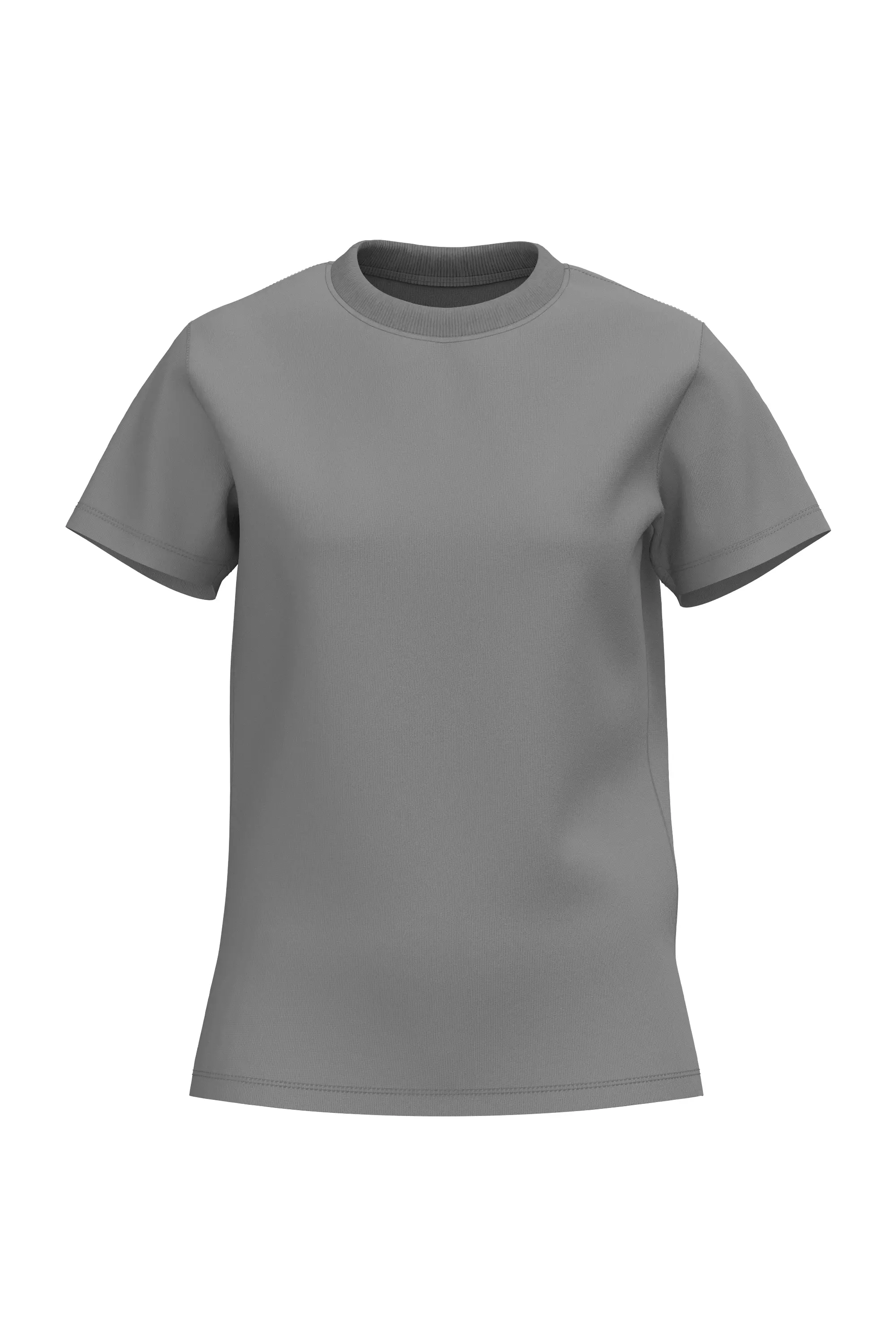 Female regular tshirt Free 3D model