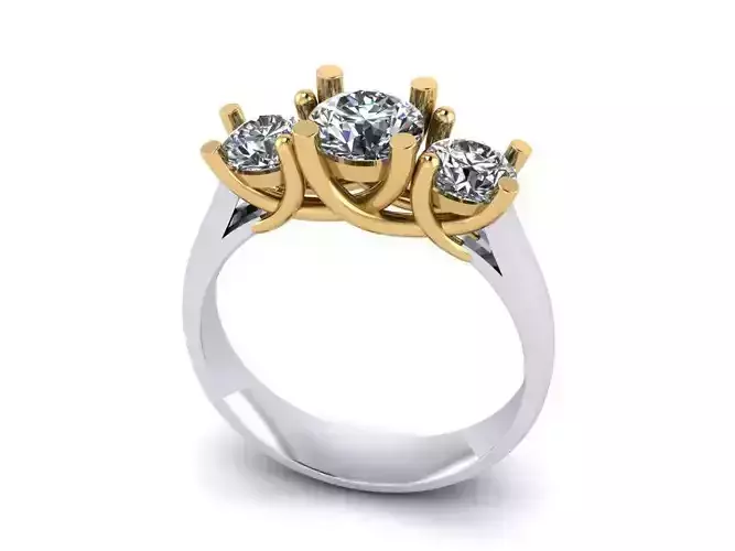 3 Stone Ring