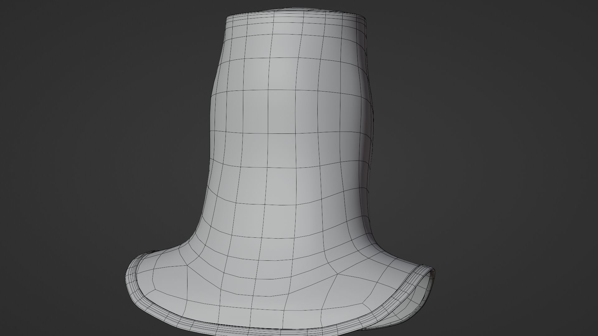 Chainmail medieval helmet 3D model_15