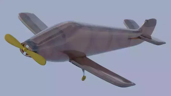 Toy Plane 3D print model