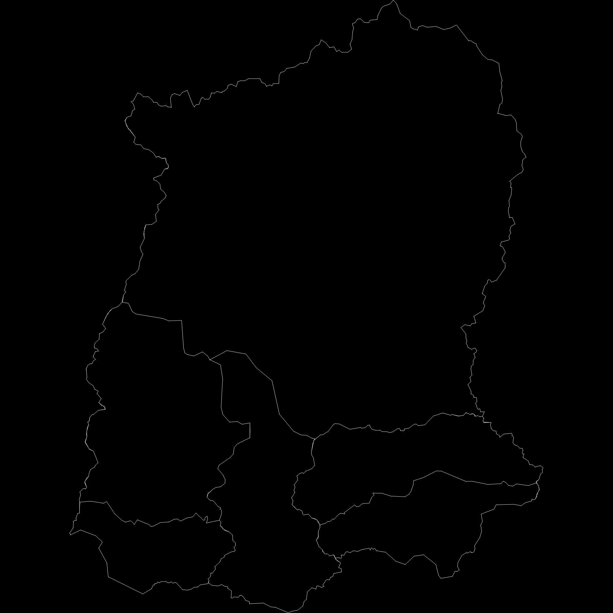 Sikkim  India map region 3D model geography political geographic 3D model_10