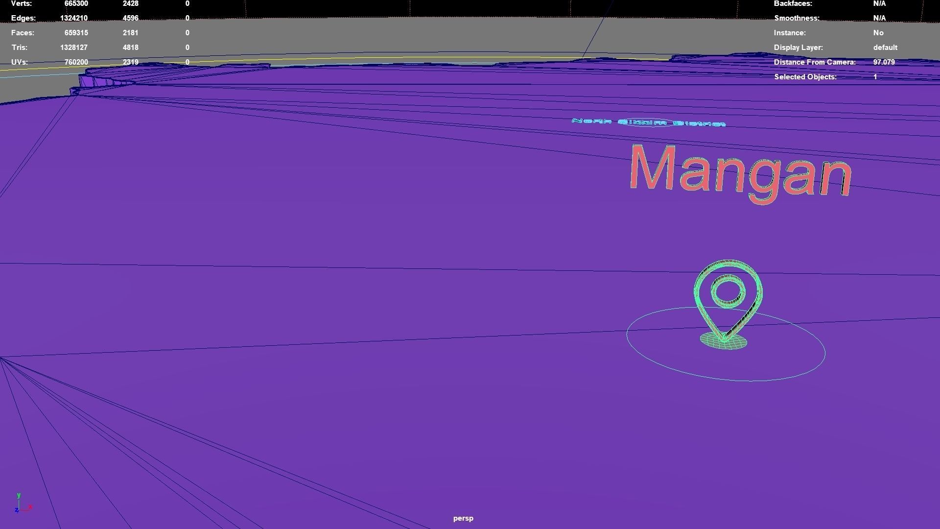 Sikkim  India map region 3D model geography political geographic 3D model_6