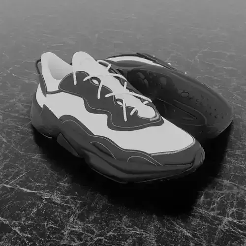 ADIDAS OZWEEGO 3D SHOES - ADIPRENE SERIES - WHITE