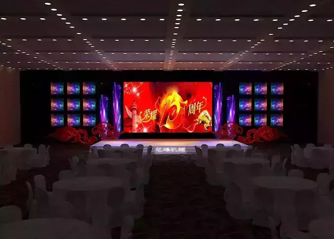 Concert party carnival stage 114