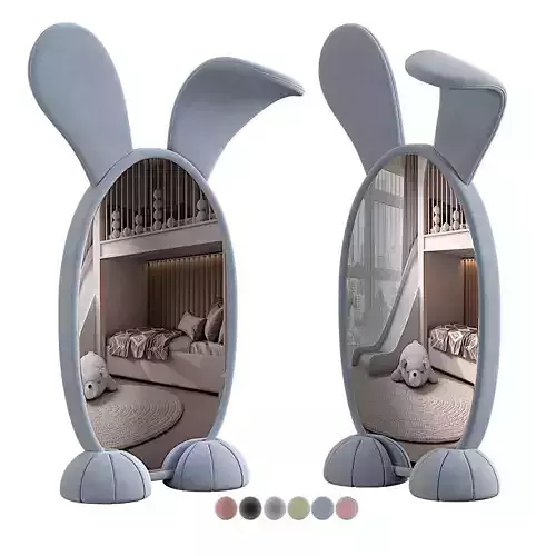 BUNNY FLOOR MIRROR