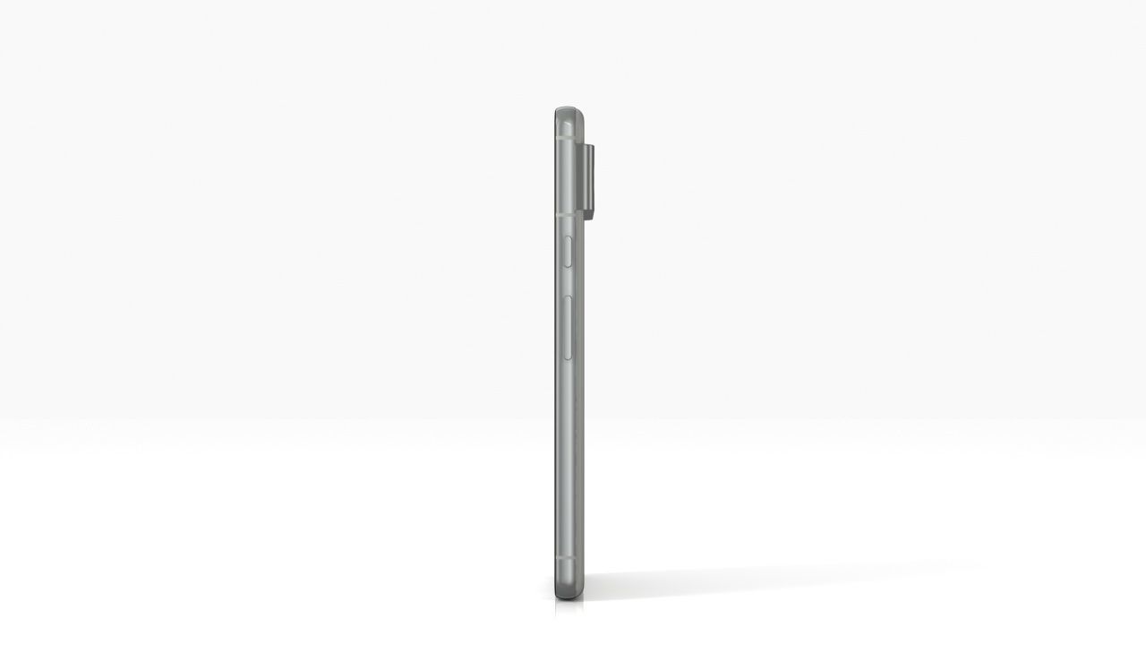 Google Pixel 8 Hazel 3D model_3