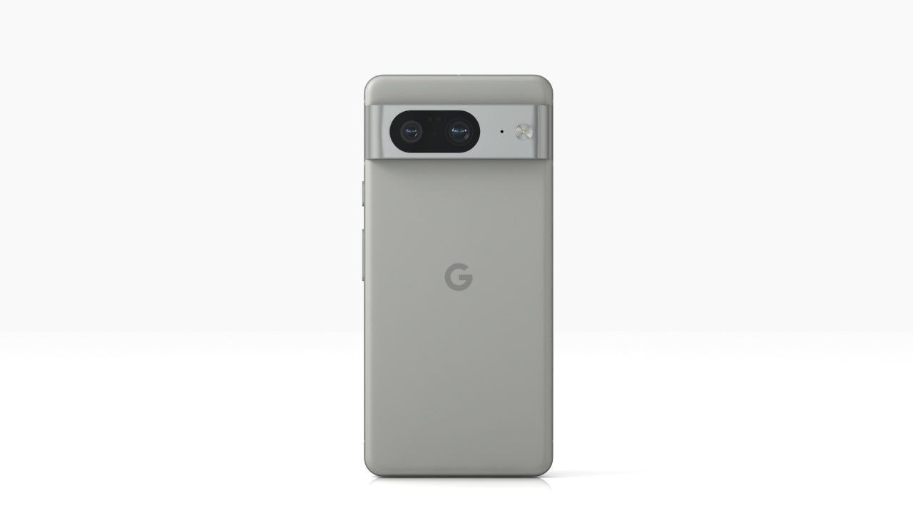 Google Pixel 8 Hazel 3D model_1
