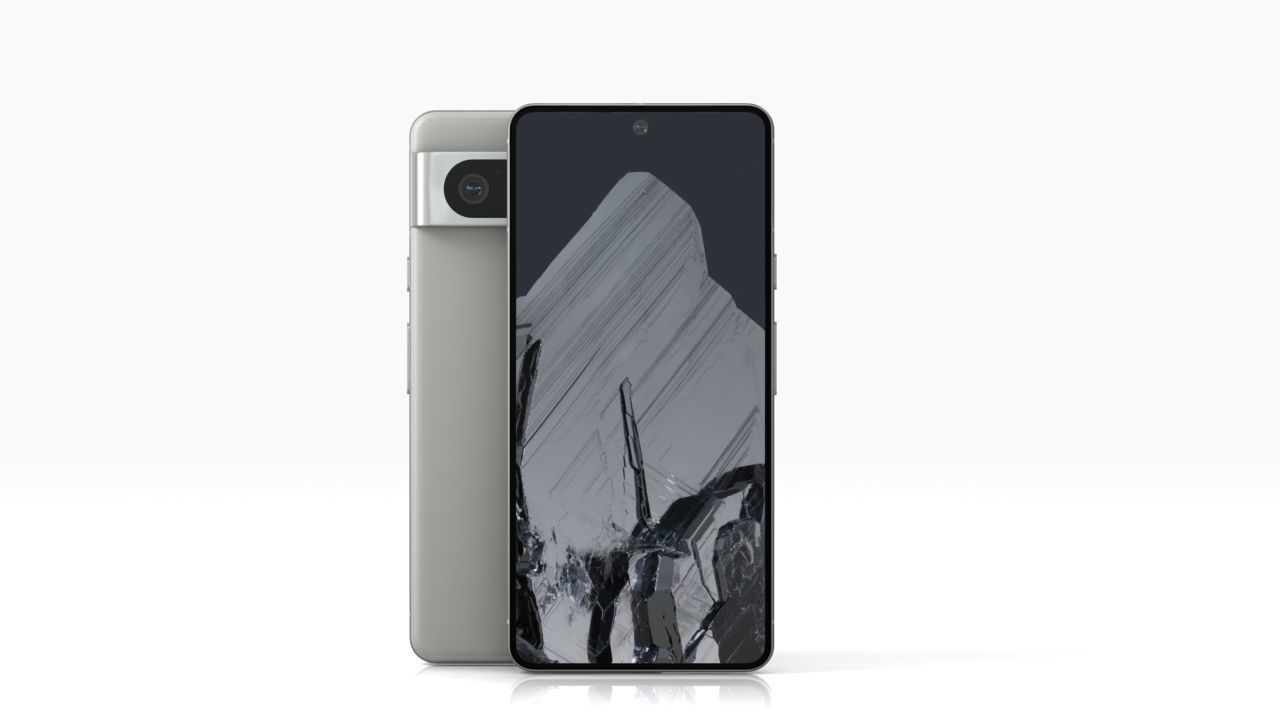 Google Pixel 8 Hazel 3D model_11
