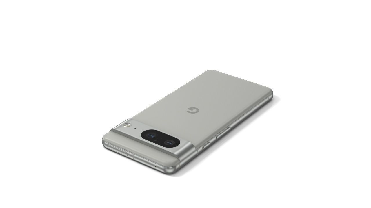 Google Pixel 8 Hazel 3D model_5