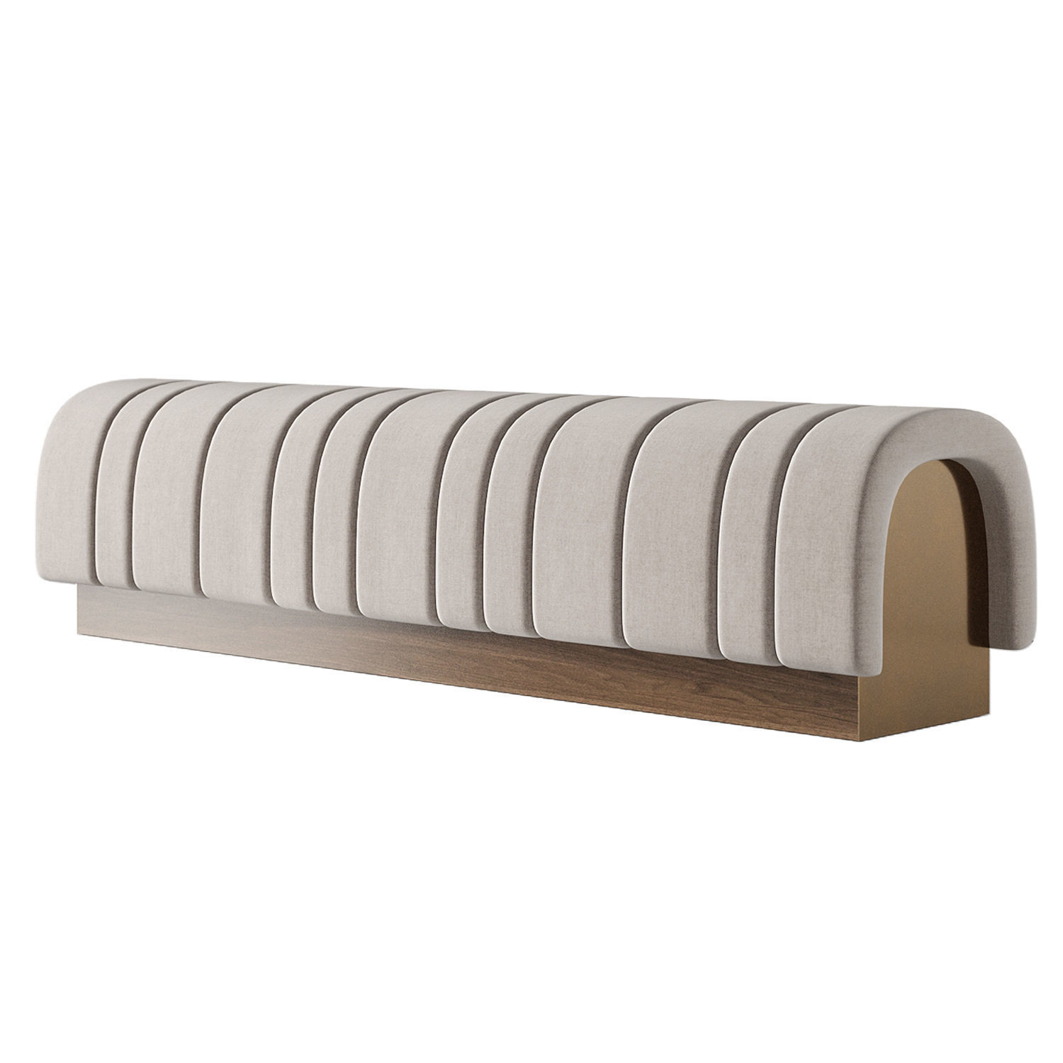 CAVALLO Bench by Natasha Baradaran 3D model_1