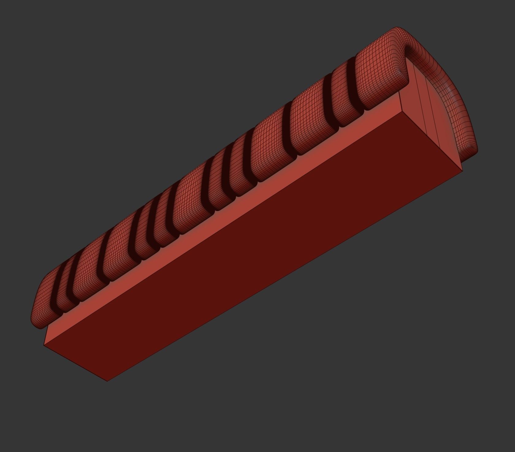 CAVALLO Bench by Natasha Baradaran 3D model_5