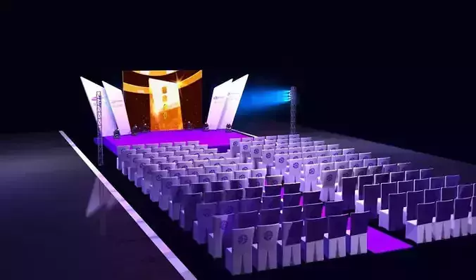 Concert party carnival stage 122