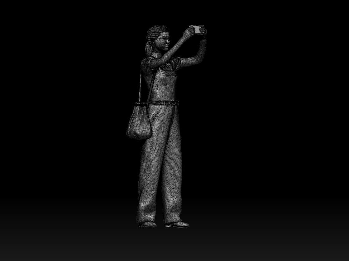 YOUNG WOMAN 3D print model_6