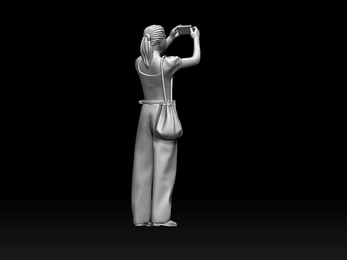YOUNG WOMAN 3D print model_8