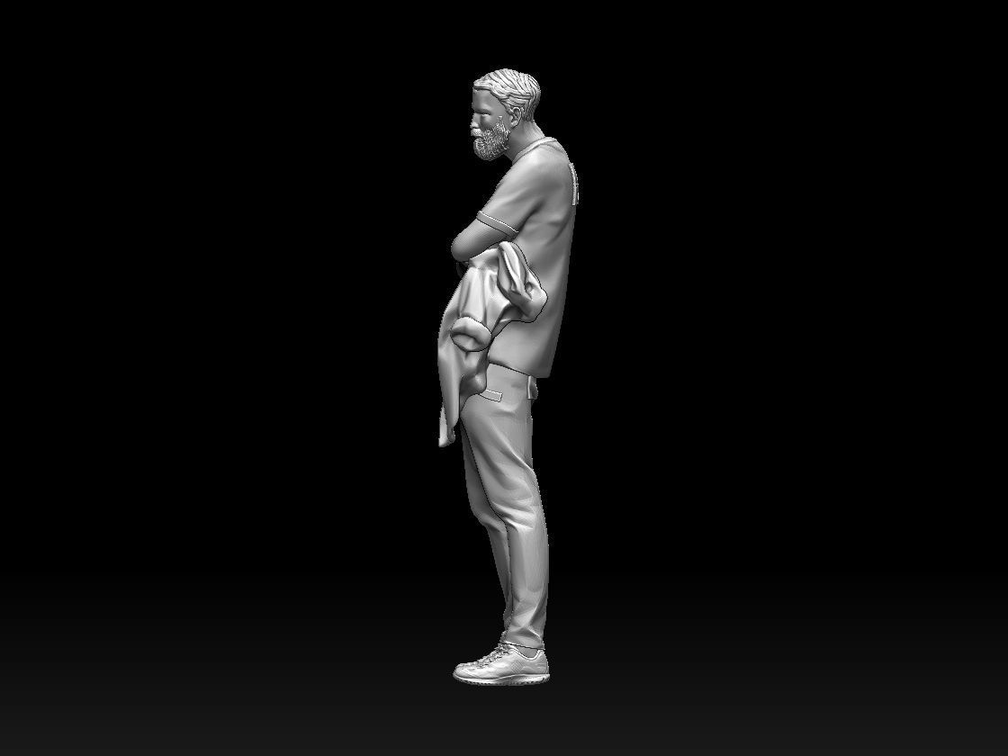 YOUNG MAN 3D print model_8