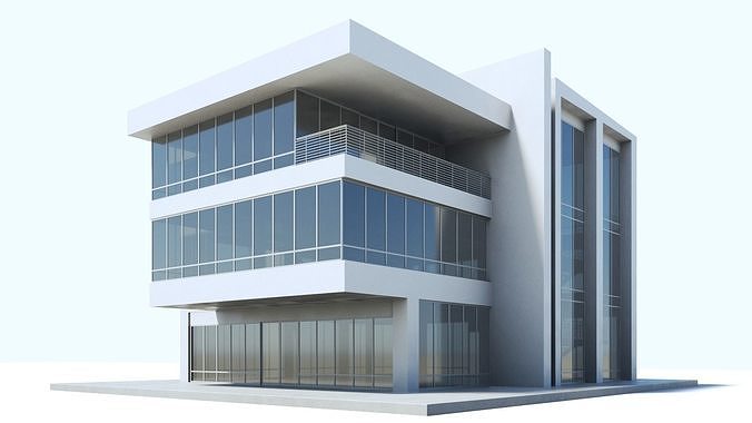 Office Building 3D model 3