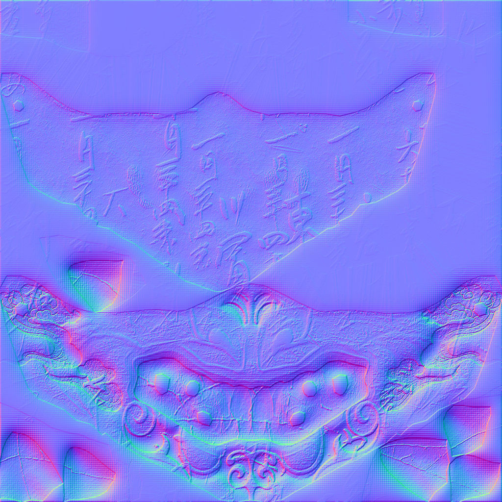 MK Masks Oni Low-poly 3D model_6