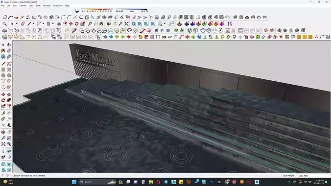 Water fountain 3d model 3D model