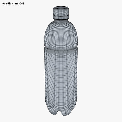 Lemolime Bottle 500ml Simple M 1 3D model 7