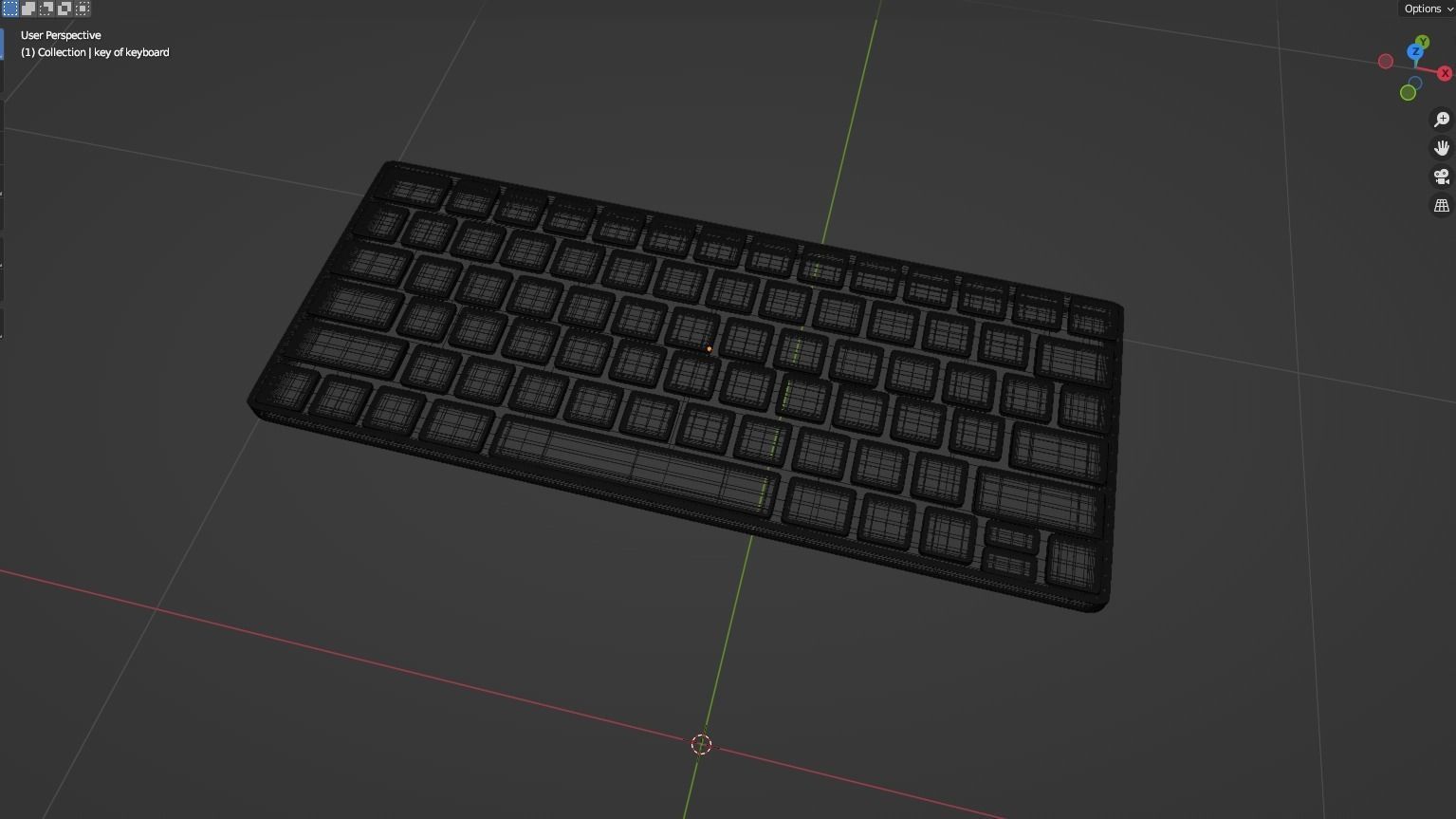 keyboard Free 3D model_3