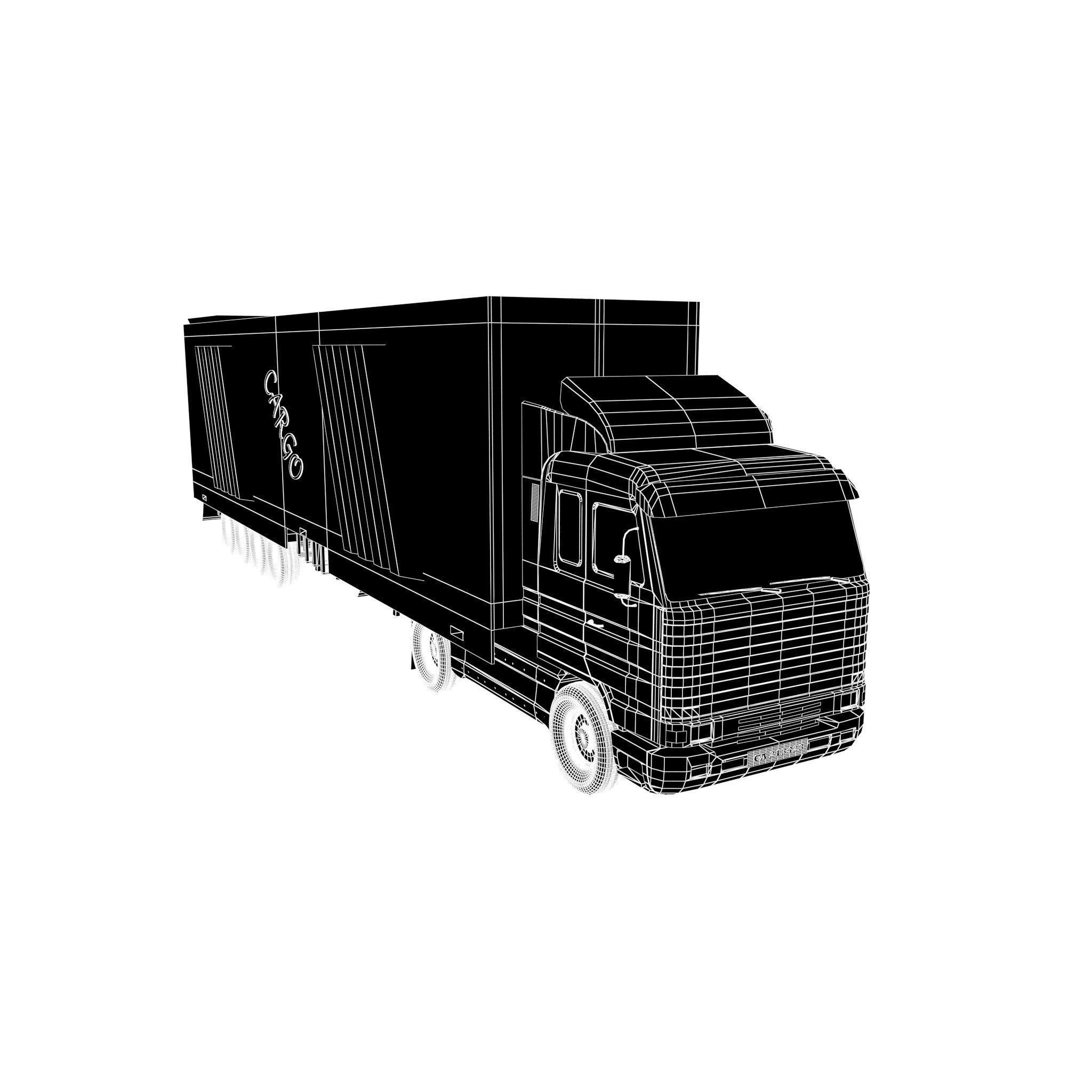 Long Truck 3D model_12
