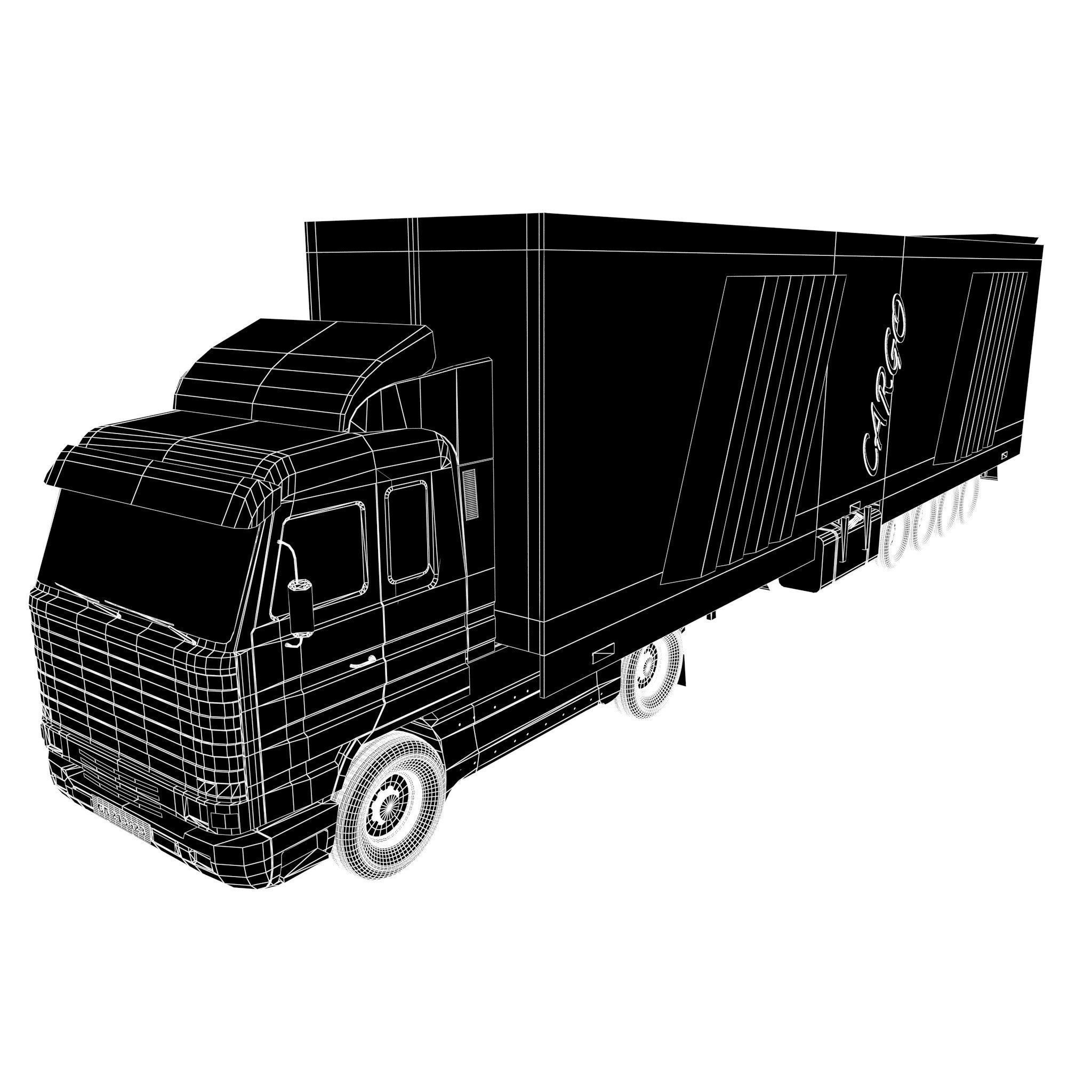Long Truck 3D model_13