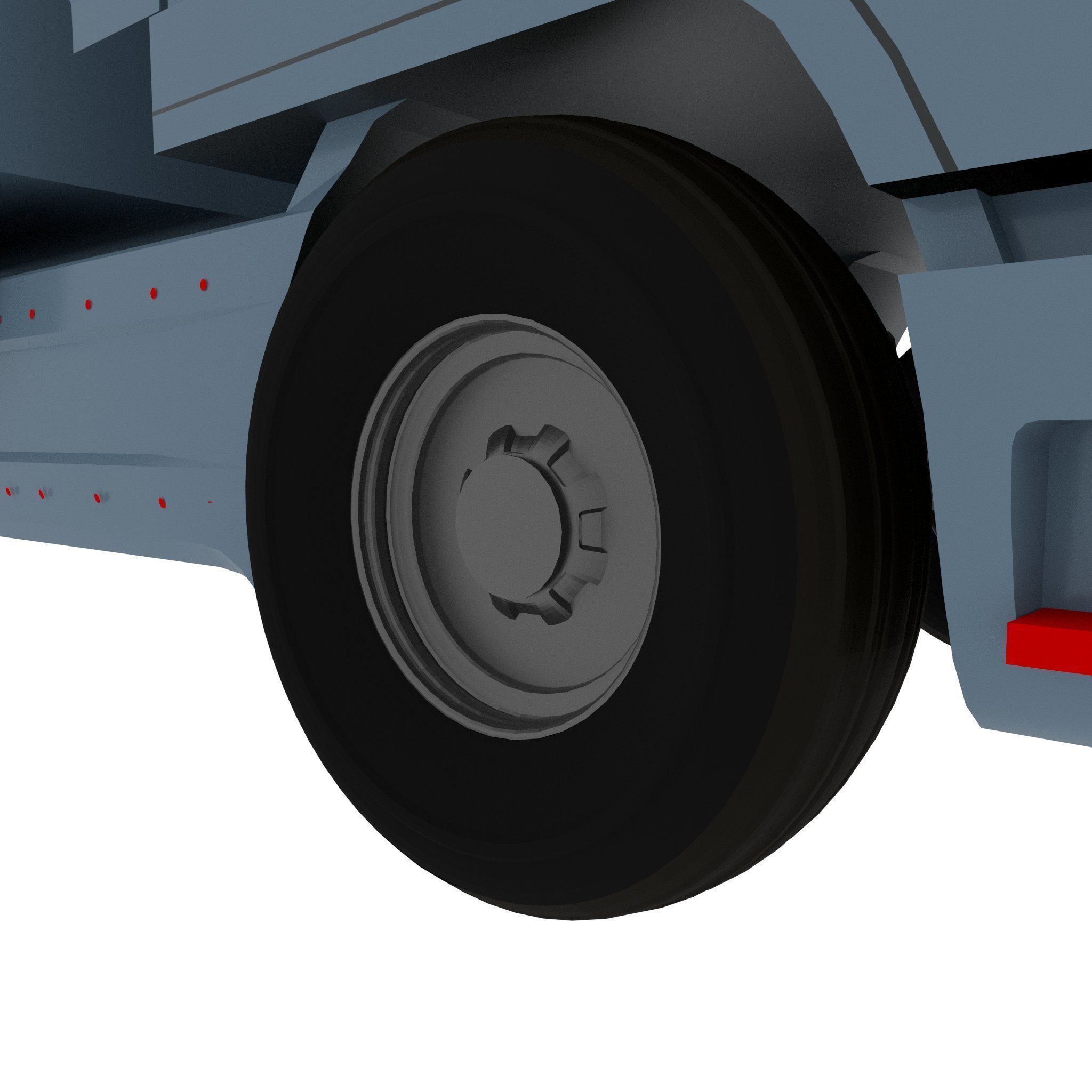 Long Truck 3D model_11